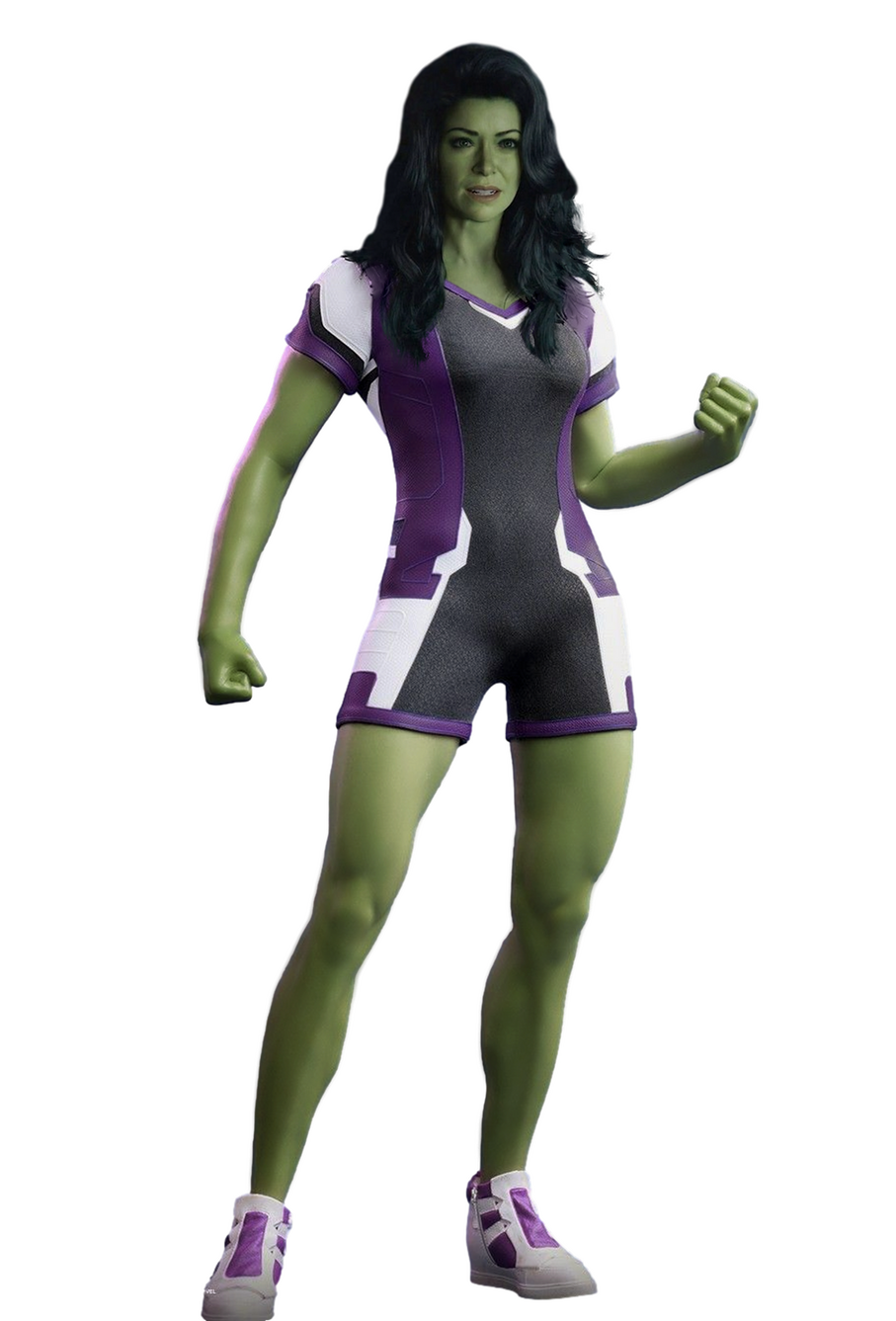 She-Hulk in costume